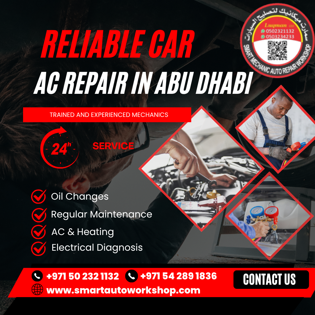 Reliable Car AC Repair in Abu Dhabi