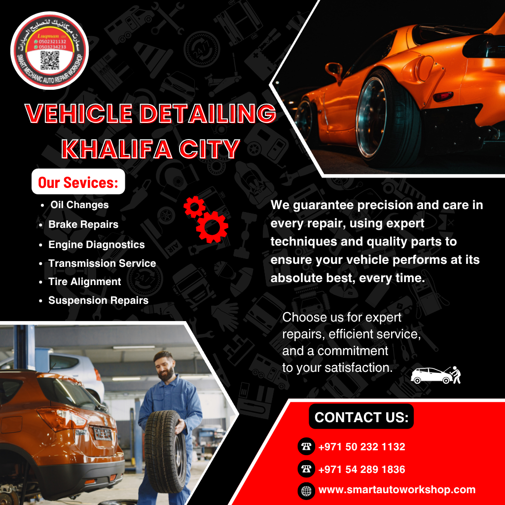 Vehicle Detailing Khalifa City