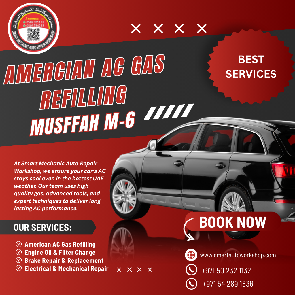 Amercian Ac Gas Refilling Musffah M-6