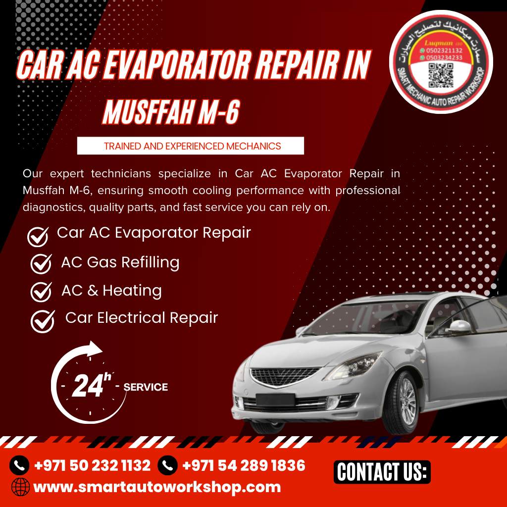 Car Ac Evaporator Repairin Musffah M-6