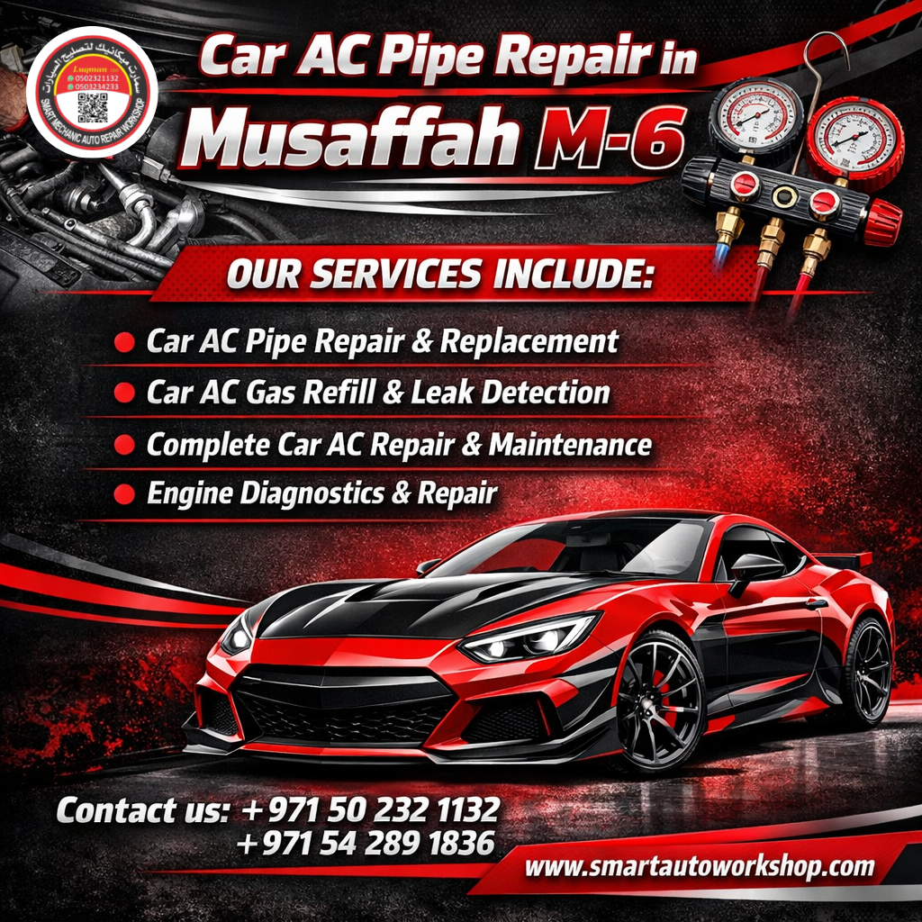 Car Ac Pipe Repair in Musaffah M-6