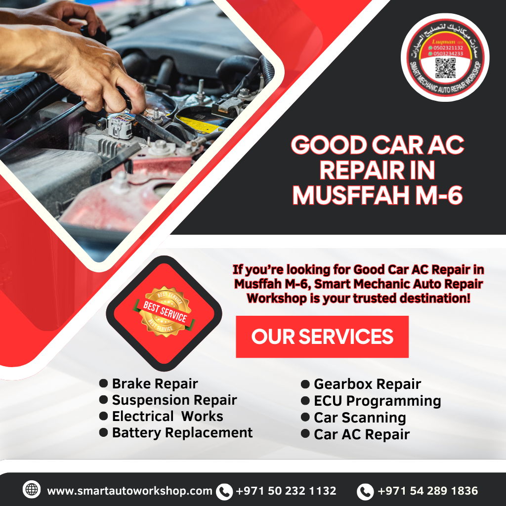 Good Car Ac Repair in Musffah M-6