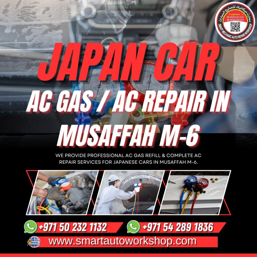 Japan Car Ac Gas / Ac Repair in Musaffah M-6