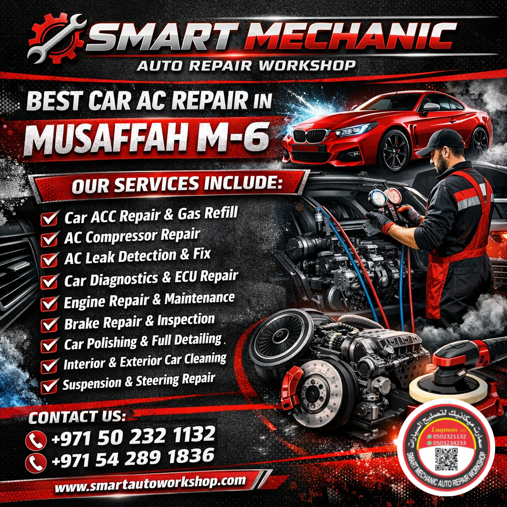Best Car AC Repair in Musaffah M-6