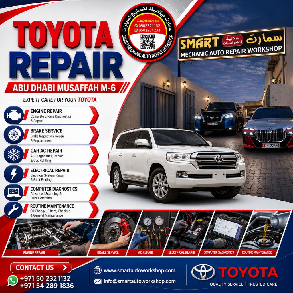 Toyota Repair Abu Dhabi Musaffah M-6